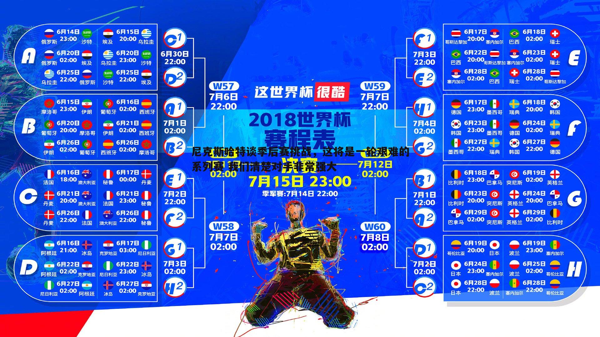 尼克斯哈特谈季后赛挑战，这将是一轮艰难的系列赛 我们清楚对手非常强大